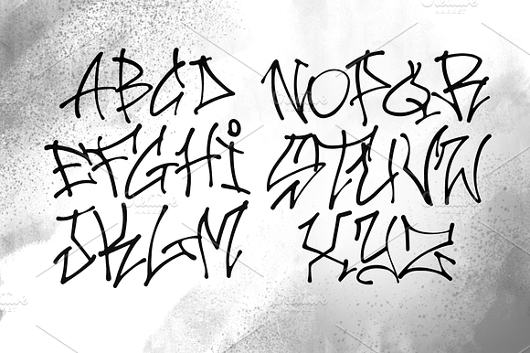 Katana - Hip Hop Graffiti Font preview 4