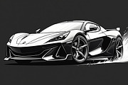 Luxury Car Clipart Vector Pack, an Illustration by BIPLOB EXPERT (Thumbnail 8 of 9)