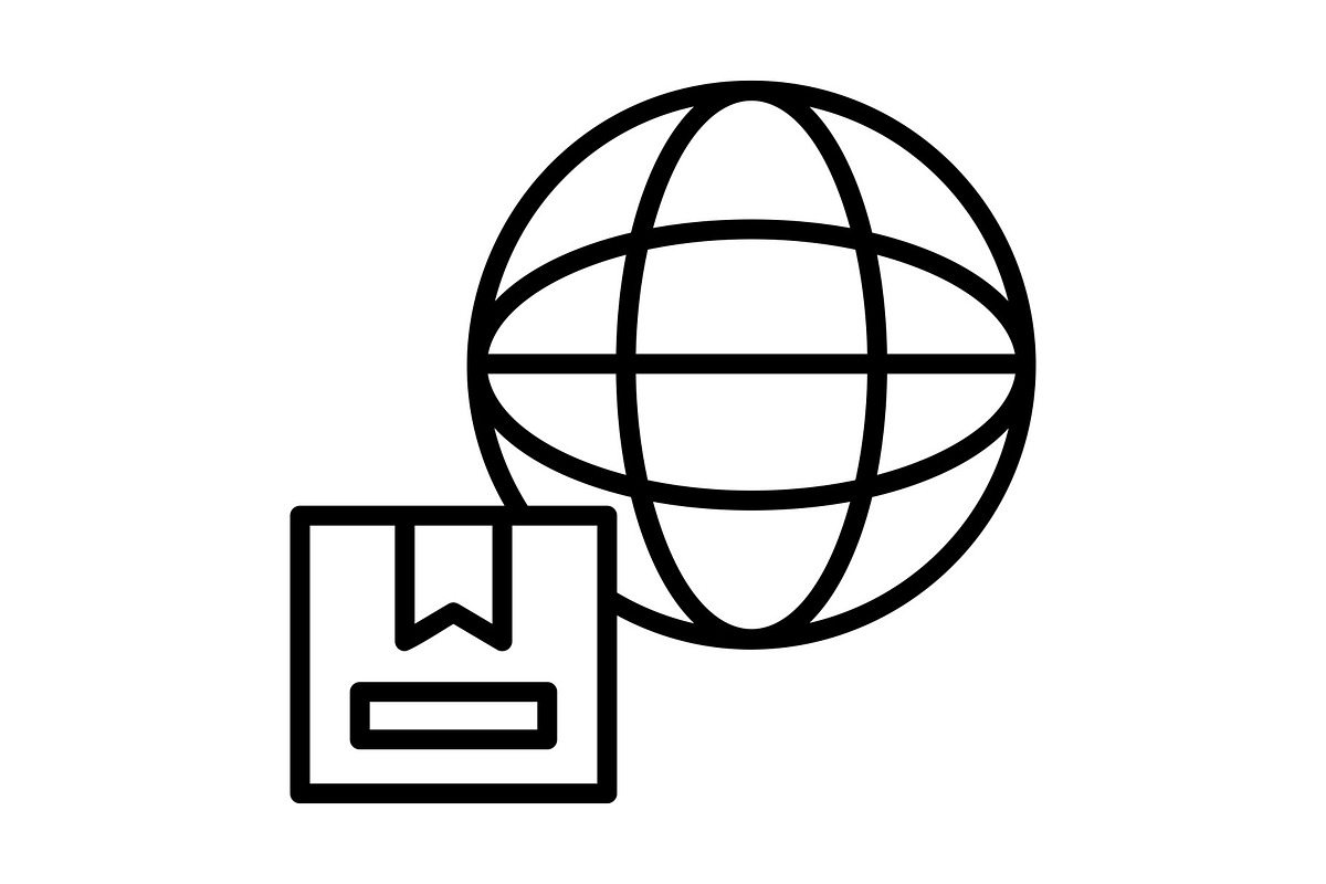 Worldwide Line Icon, an Icon by Pexelpy