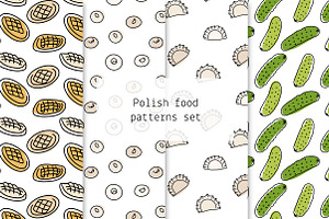 Polish Food - Patterns Set