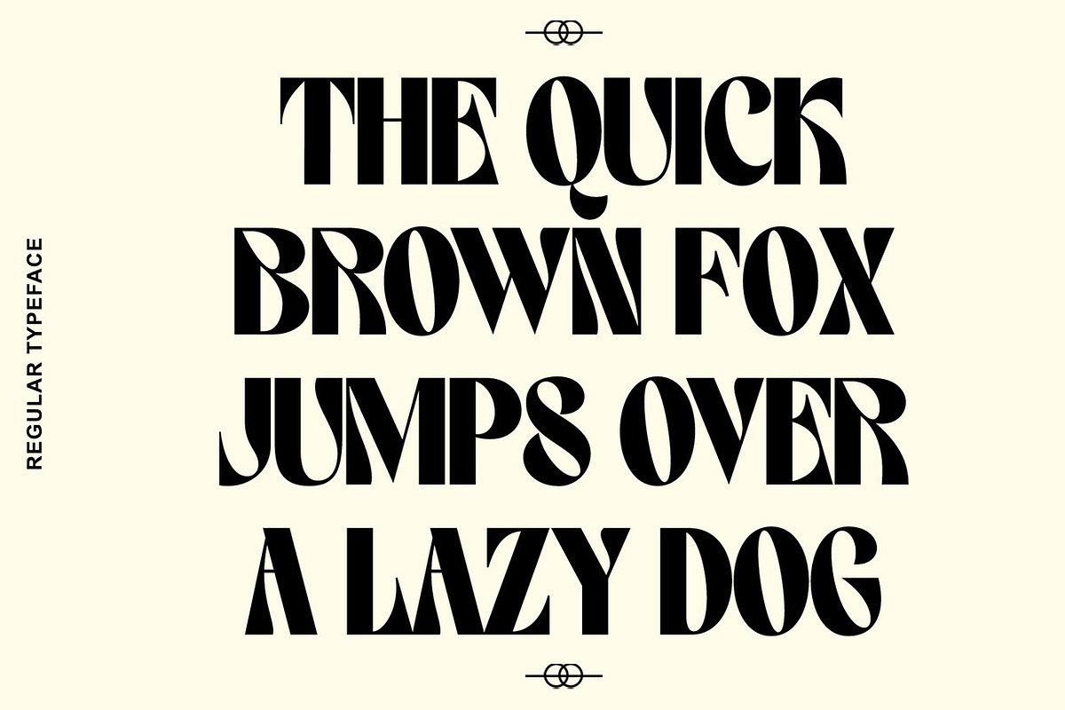 Flores - Modern Display Font, a Sans Serif Font by Luna Shop (Photo 9 of 11)