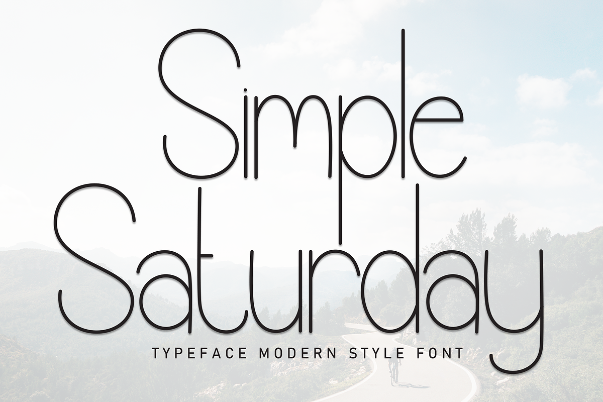 Simple Saturday | Script Font, a Script Font by Scratchones (Photo 1 of 8)