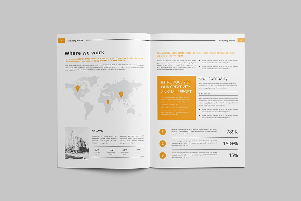 Company profile, a Brochure Template by Tanber Hossen (Photo 10 of 13)