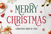 Merry Christmas, a Slab Serif Font by Mini_World (Thumbnail 1 of 7)