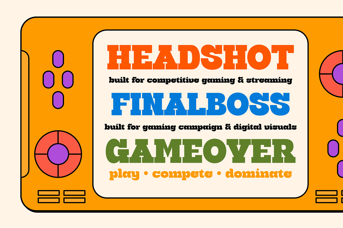 Groovy Bigsky Retro Vintage Serif, a Serif Font by timelesstype.co (Photo 9 of 15)