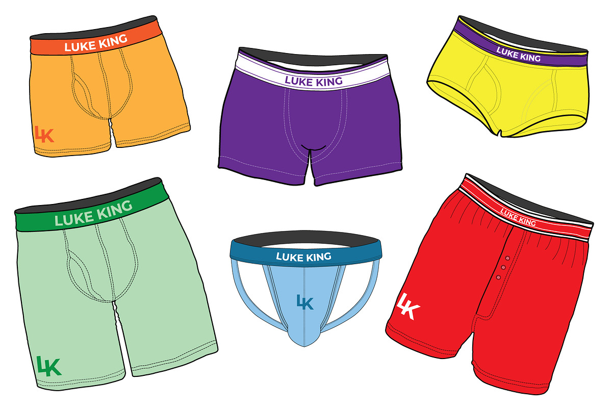 Boxers/Briefs Bundle - Template, a Hat Mockup by Mark Anthony Media (Photo 2 of 4)