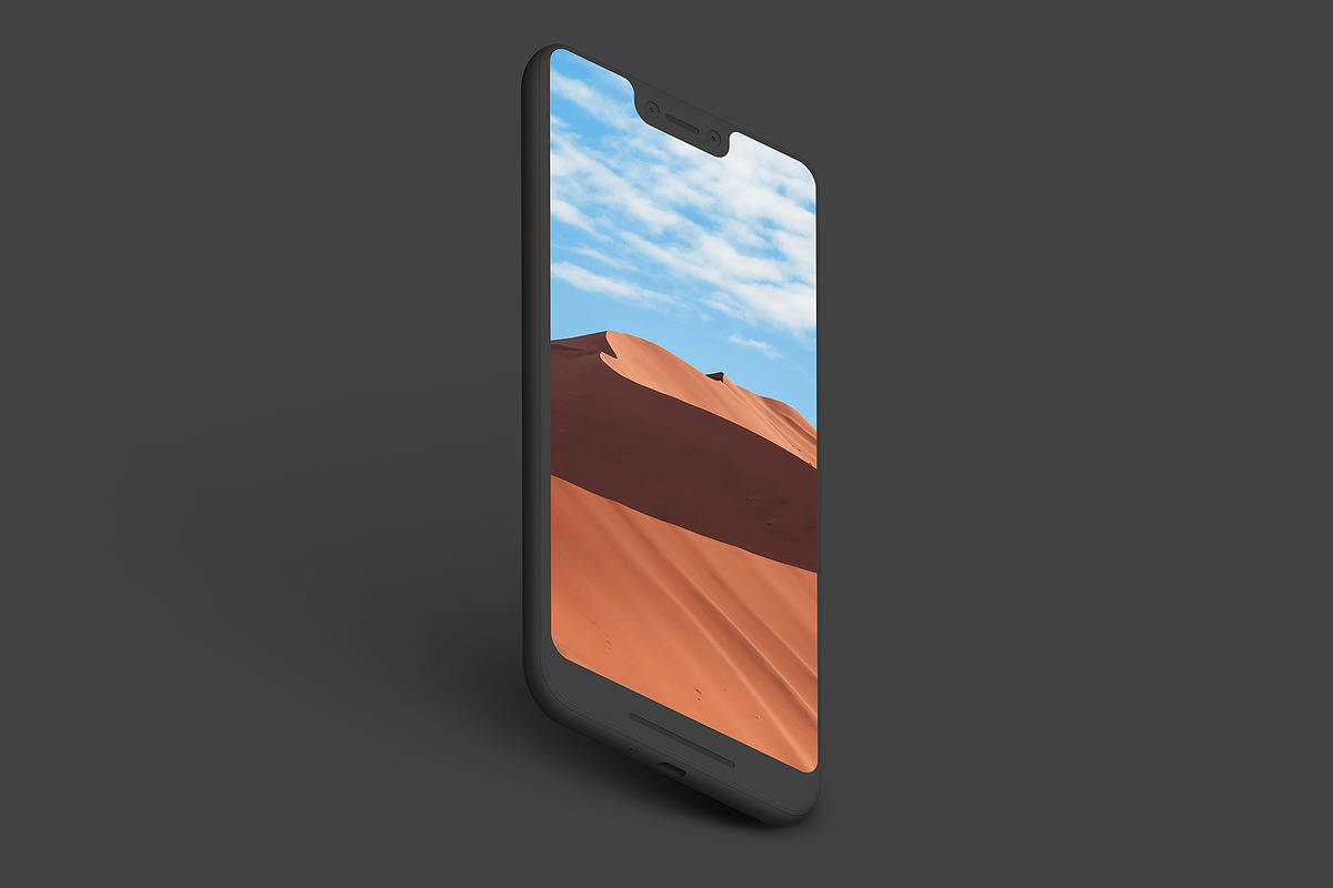Pixel 3XL - 21 Clay Mockups - PSD, an iPhone Mockup by Asylab (Photo 47 of 73)