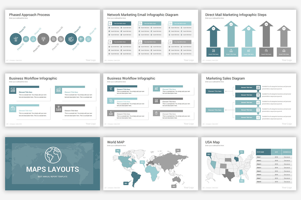 Comprehensive PowerPoint Bundle, a Presentation Template by SlideOne (Photo 78 of 81)