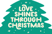 Holiday Christmas - Bubble Display, a Handwritten Font by SaktiAvellin (Thumbnail 2 of 9)