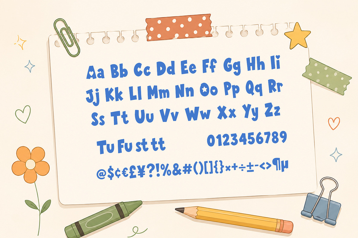 Sinteo Chainlin Playful Cute Display, a Handwritten Font by Maulana Creative (Photo 6 of 7)