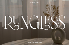 Rungless - Lingature Serif Font