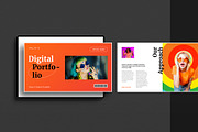Digital Portfolio Presentation, a Presentation Template by Spark_Creative (Thumbnail 2 of 9)