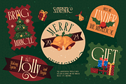 Santastic - Elegant Christmas Serif, a Serif Font by Burntilldead (Thumbnail 7 of 12)