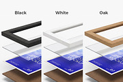 Photo Frame Mockup Exploded View, an Advertising Mockup by Mockups by Carlos Viloria (Thumbnail 5 of 6)
