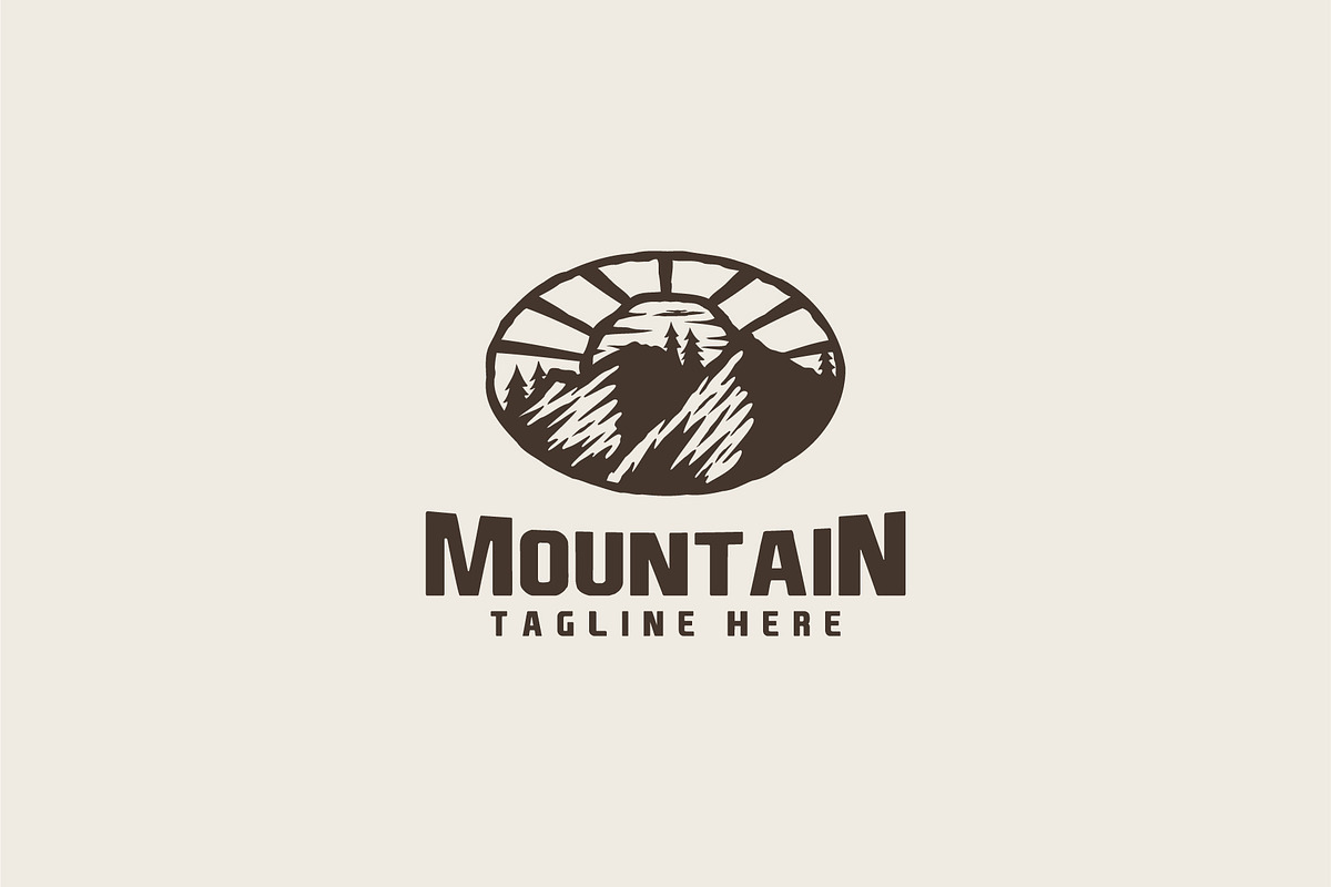 Mountain Logo Outdoor Adventure, a Branding & Logo Template by Guna Studio (Photo 14 of 18)