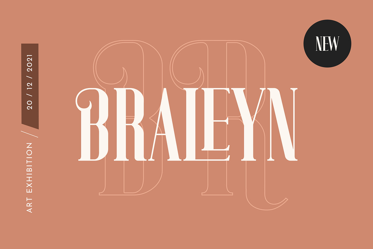 Zanie Brovia Display Serif Font, a Serif Font by UICreative (Photo 3 of 6)