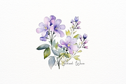 Watercolor Medicinal Flowers Clipart, a Decorative Illustration by New-School-Wave (Thumbnail 4 of 5)