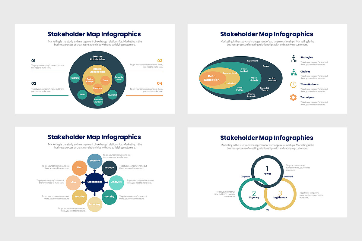 Stakeholder Map Infographics, a Presentation Template by slidequest (Photo 6 of 6)
