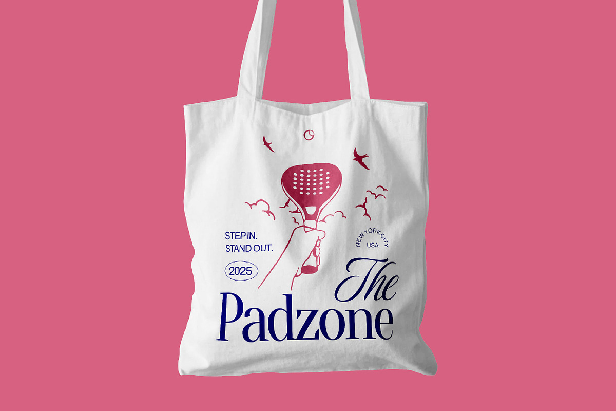Padel Aesthetic Graphic, a Sport Illustration by Skilline Supply Co. (Photo 8 of 12)