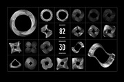 3D Chrome Circles - 82 illustrations, an Object Graphic by assetpro.design (Thumbnail 6 of 12)