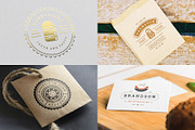 36 Fast Food Logos and Badges, a Branding & Logo Template by Vasya Kobelev (Thumbnail 12 of 18)