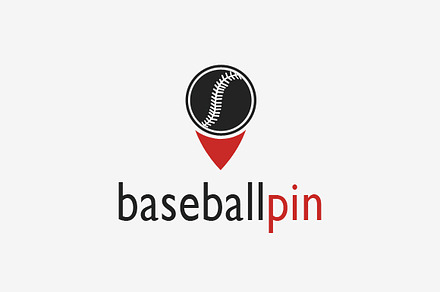 Baseball Pin Logo