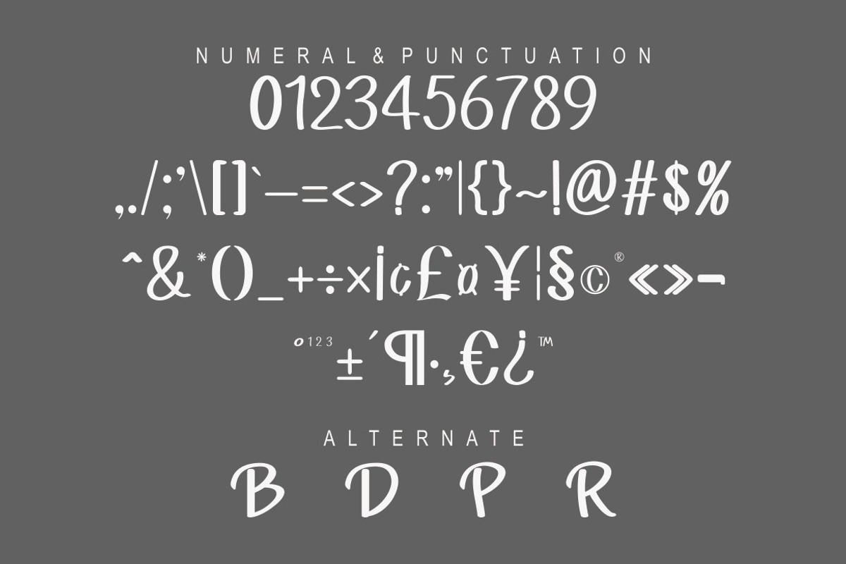 Demonic, a Sans Serif Font by Kenrichi (Photo 2 of 7)