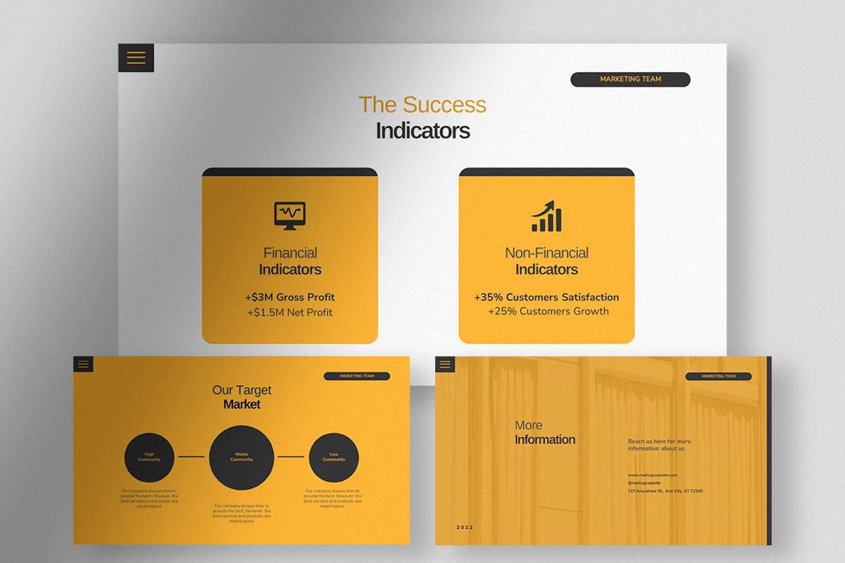 Cavio - Refined Oil Business PPT, a Presentation Template by peterdraw (Photo 5 of 5)