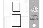 Note Taking Printable Paper Template, a Stationery Template by Templatables (Thumbnail 2 of 10)