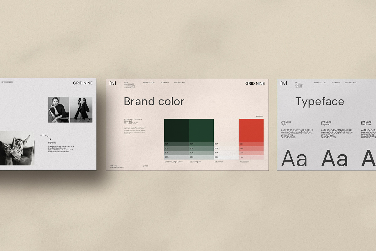 Brand Guidelines Presentation, a Presentation Template by Studio Temply (Photo 7 of 13)