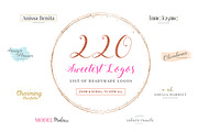 Girlboss Premade Branding Logos, a Branding & Logo Template by SNIPESCIENTIST (Thumbnail 18 of 21)