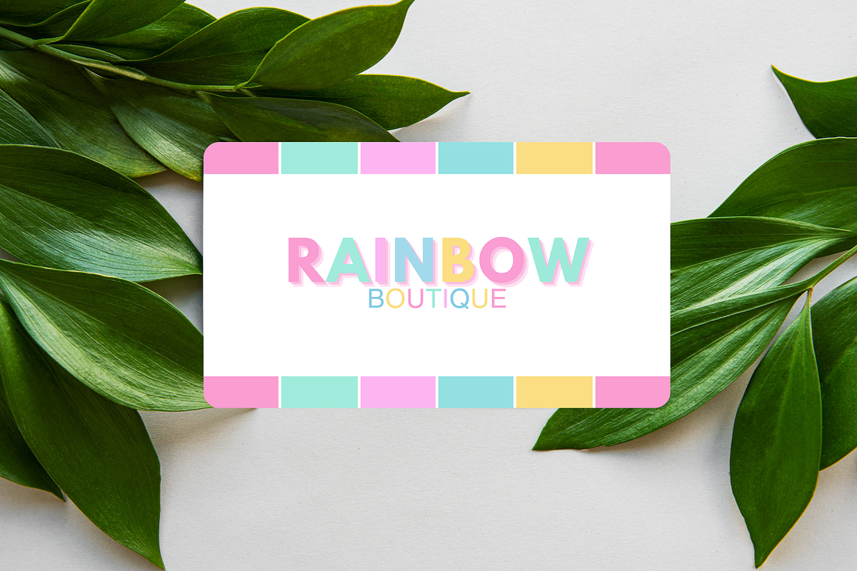 Colorful Business Card, a Business Card Template by SunshineStudioBoutique (Photo 7 of 10)