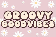 Groovy Good Vibes - Handwritting, a Handwritten Font by Charmingbear59.design (Thumbnail 1 of 5)