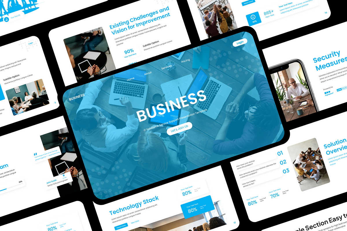 Creative Presentation Bundle, a Presentation Template by Hammad Arif (Photo 9 of 77)
