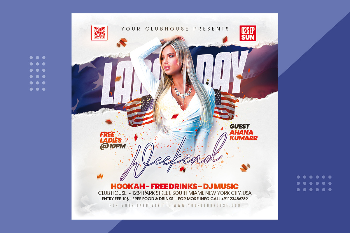 Labor Day, a Flyer Template by MithilaCreation (Photo 5 of 12)
