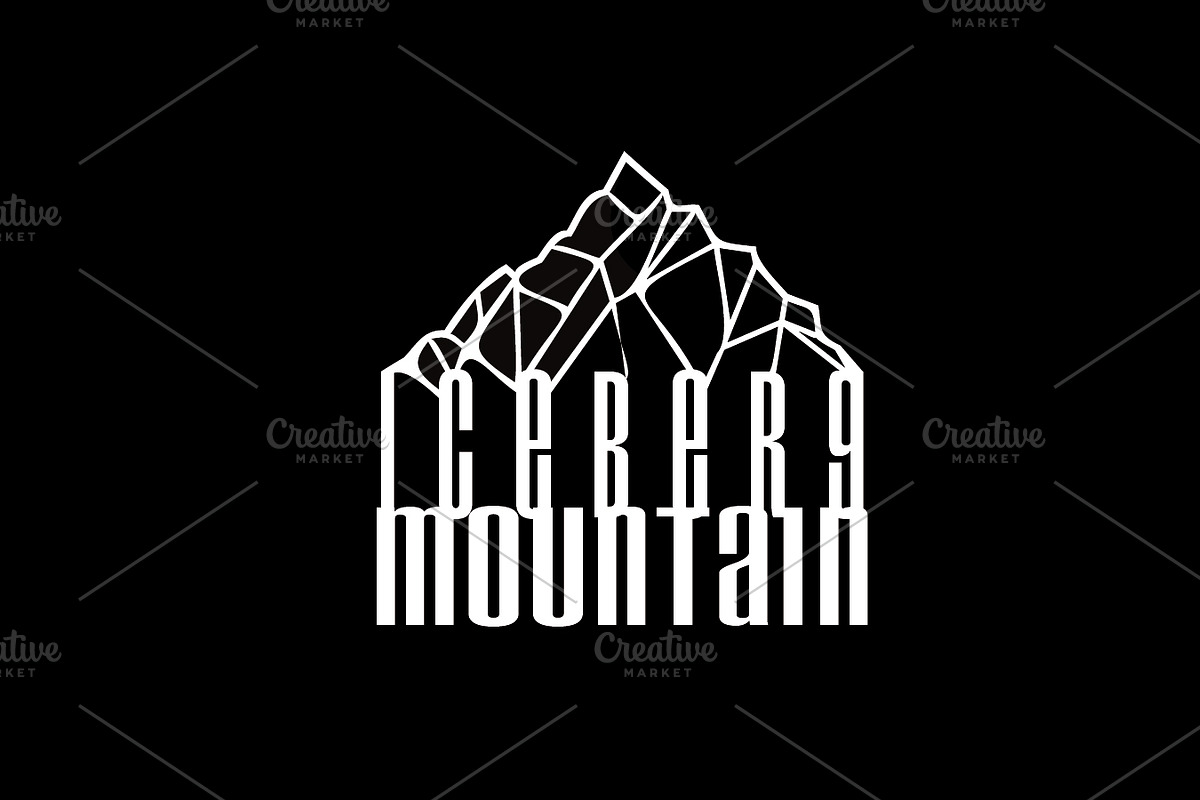 Luxury iceberg mountain logo symbol, a Branding & Logo Template by Maylianaw28 (Photo 2 of 2)