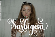 Sauthine, a Script Font by Bosstype Studio (Thumbnail 3 of 7)