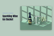 Wine Bottle Mockup Pack, a Cups & Container Mockup by Motion-Box (Thumbnail 14 of 24)