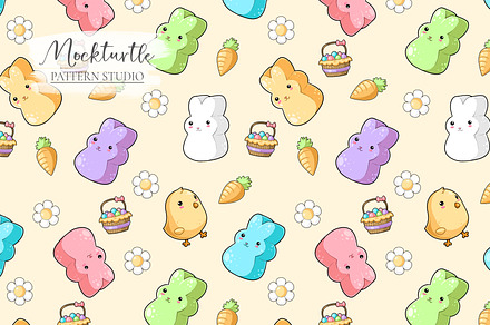 Marshmallow Easter Bunny Pattern