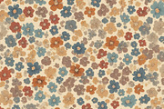 42 Retro Floral Checkerboard Pattern, a Pattern Graphic by adenpinkstore (Thumbnail 8 of 11)