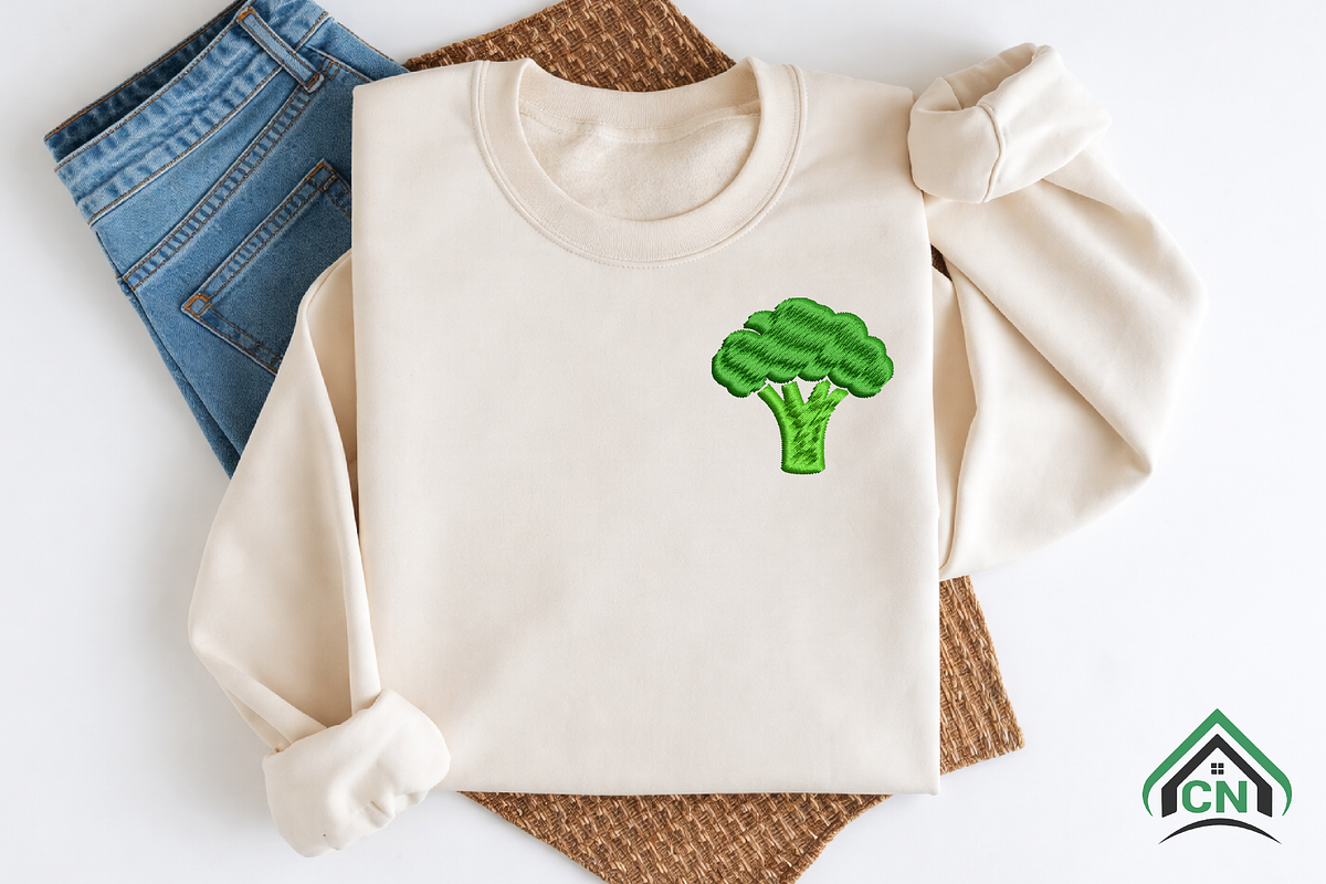 Mini Vegetable Embroidery Designs, an Illustration by Craft Nest (Photo 5 of 6)