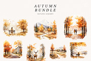 Autumn Bundle, a Decorative Illustration by PeDe Designs (Thumbnail 7 of 9)