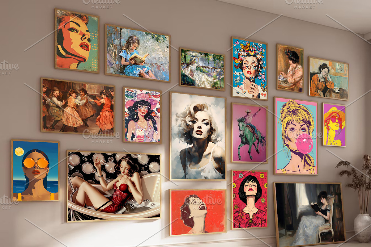 Women Portrait, Women wall Posters, a Wallpaper Photo by Chipshpow Graphics (Photo 2 of 10)