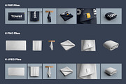 Mockup of a Large Bath / Beach Towel, a Household Mockup by Grow Design Craft Studio (Thumbnail 7 of 7)