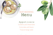 Watercolor cooking & eating clipart, a Food Illustration by Visual Animal (Thumbnail 6 of 9)