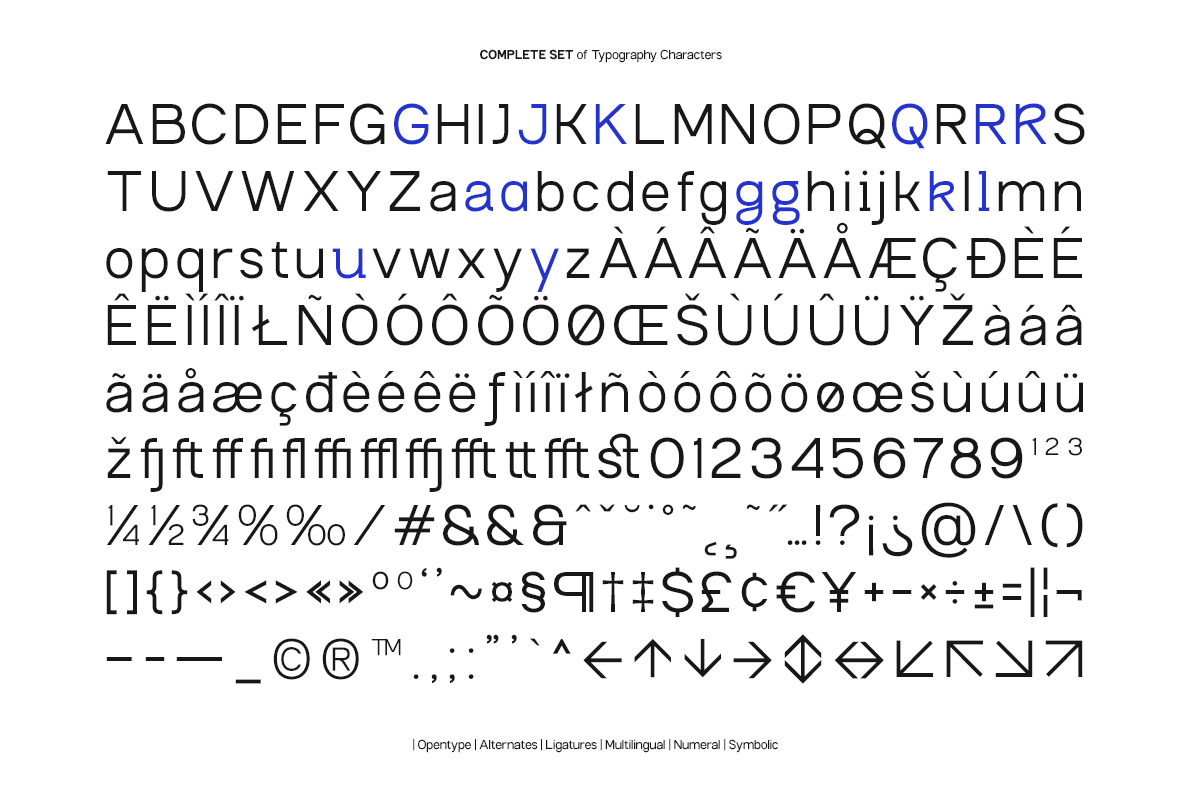 GC Bargain – Modern Sans Family, a Sans Serif Font by Glyphonic (Photo 10 of 15)