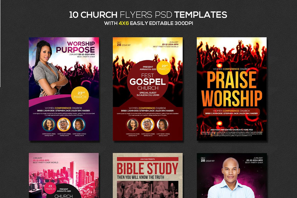 350+ Print Templates Bundle, a Flyer Template by graphicforest (Photo 5 of 44)