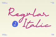CS Shasta Drawn, a Script Font by Craft Supply Co. (Thumbnail 3 of 8)