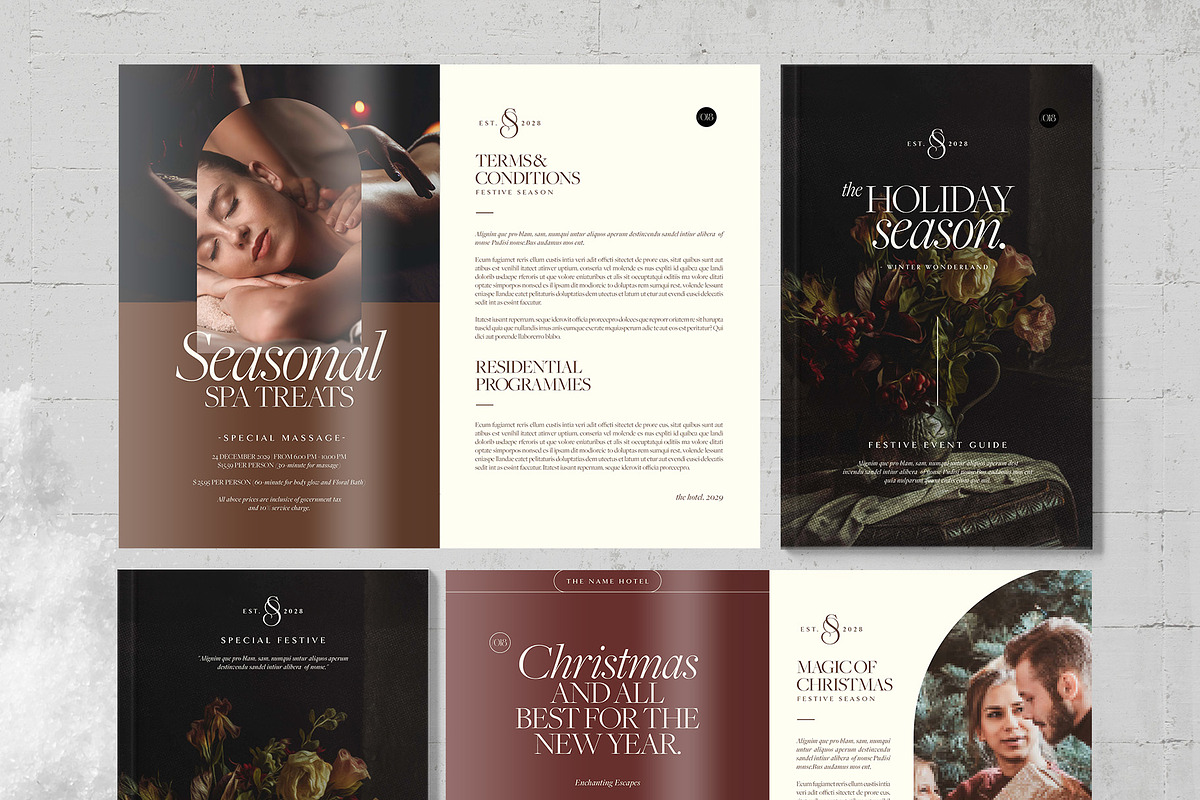 Christmas Brochure Template, a Brochure Template by BrandPacks (Photo 3 of 4)