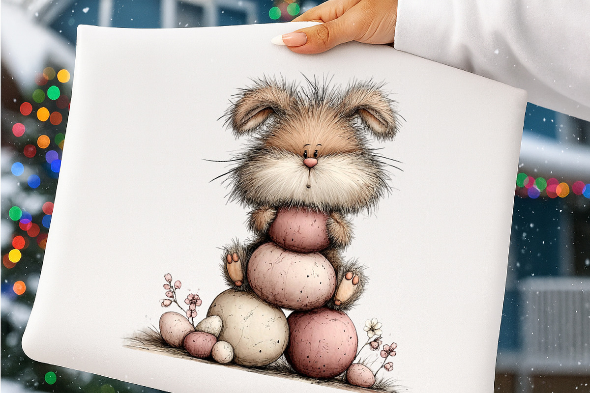 Whimsical Easter Clipart, an Illustration by SinaCreation (Photo 10 of 11)